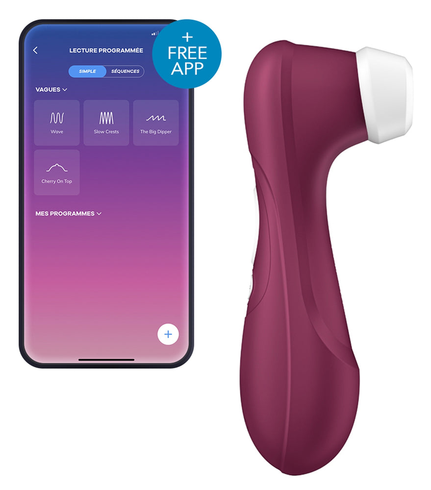Stimulateur connecté Satisfyer Pro 2 Génération 3 - Satisfyer - Stimulateurs à Aspiration