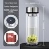 Vientiane Time Cicada Double-Layer Glass Cup