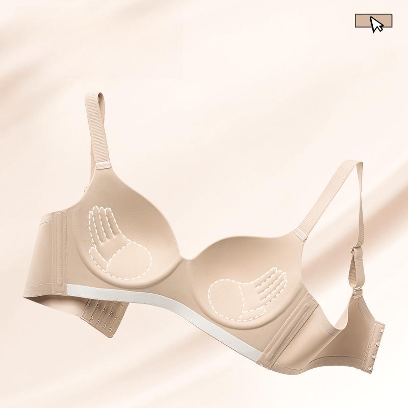 Invisible Bra Women's Lactation Lingerie Women's Traceless Bra Lift Soft Support Bra Push Up Bra