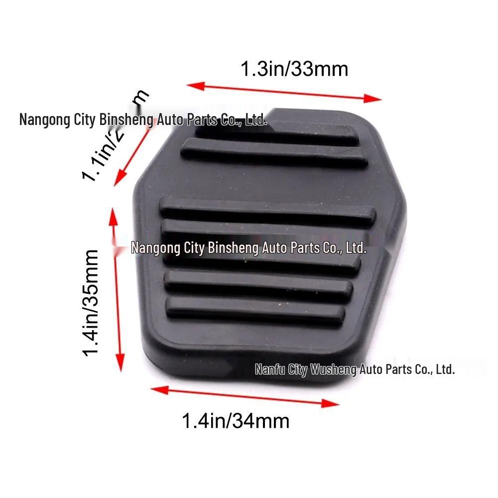 Rubber Brake & Clutch Pedal for Ford Transit MK6/MK7, Focus, Fiesta 6789917