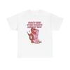 Don't Trip Over What's Behind You Graphic T Shirt Unisex Heavy Cotton Tee Gift