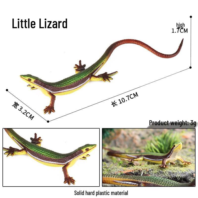 Wild Reptile Four-Legged Snake Toy for Kids - Lizard Skink Halloween Prank