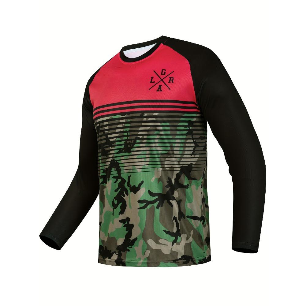 

Мужская велосипедная джерси Топ Мужская футболка с длинным рукавом Одежда для занятий спортом на открытом воздухе Велосипедная джерси 4XL