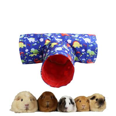 Polyester Spacious Space Collapsible Tubes Hamster Tunnel Pet Game Tunnels Guinea Pig Tunnels