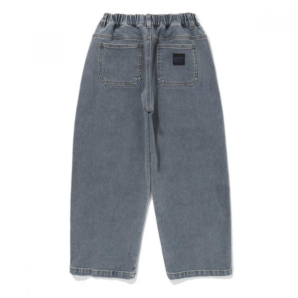 Bluetail Denim Pants Balloon Fit Blue Azh3pt01bu