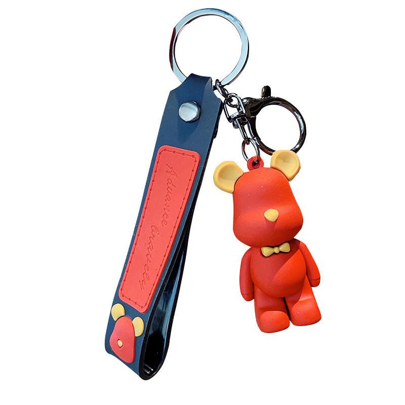 Bear Dj Unique Keychain Resin Cartoon Decoration For Special Occasions Parties And