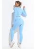 New European & American Women's Quick-Dry Yoga Set: Long Sleeve Top, Sport Vest, Tight Pants.