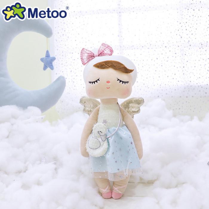 Mitu Angela Fashion Angel Plush Doll - Curly Hair Children's Toy Gift