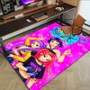 Fantasy Girls Cat Carpet For Playroom Bedroom Living Room Sofa Home Decorkids Game Area Rug Nonslip Floor Mat