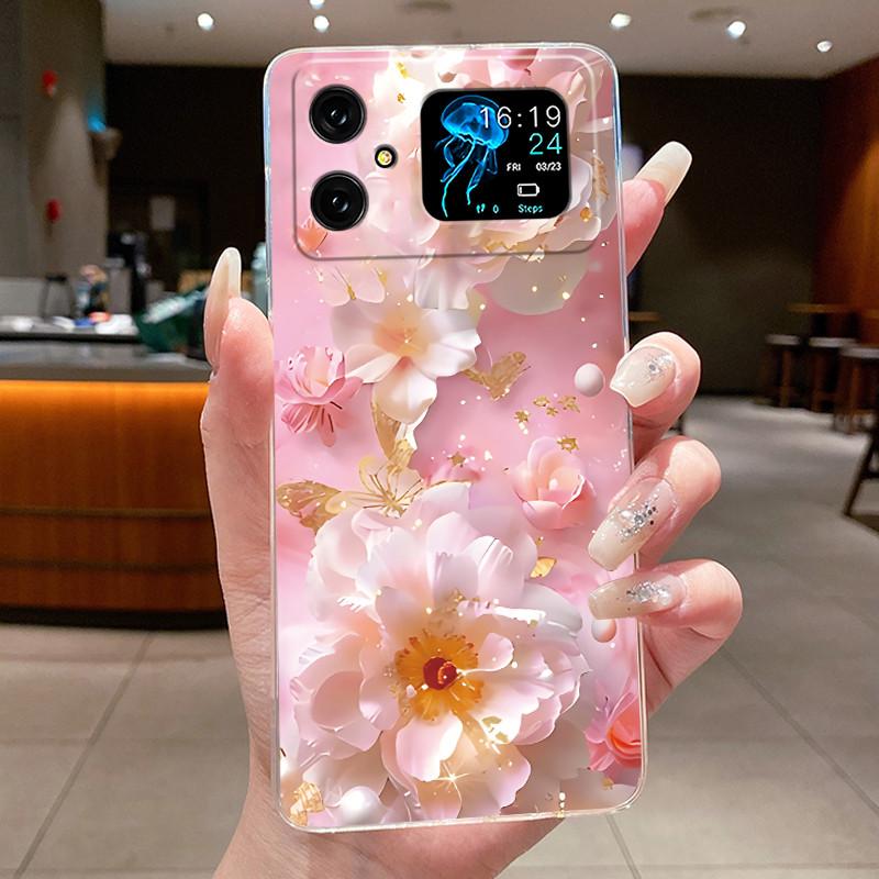 Phone Case For Cubot A20 Butterfly Bow Protective Thin Casing CubotA20 Fundas Coque Transparent Soft Silicone TPU Cover Capa