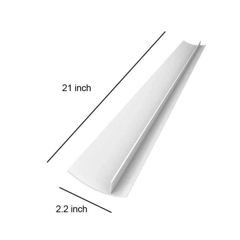 1/2Pcs Kitchen Silicone Stove Counter Gap Cover Heat Resistant Mat Oil Dust Water Seal Easy Clean Spills Between Counter