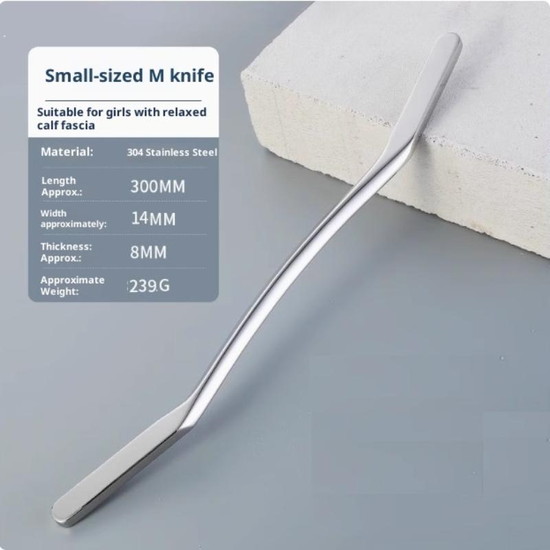 M Size Gua Sha Scraping Massage Tool - Soft Tissue Therapy Knife in 304 Stainless Steel