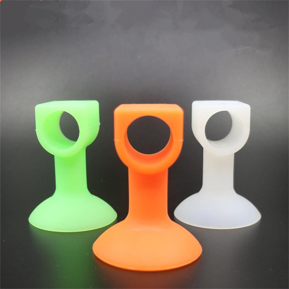Silence Pad Silicone Material Silicone Door Stopper Wall Doorknob Bumper Noiseless For Safety