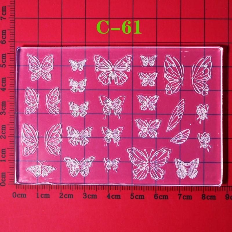 Silicone Nail Art Handicrafts Moulds DIY Nail Tools Accessories Nail Carving Molds Silicone Material for Nail Decoration