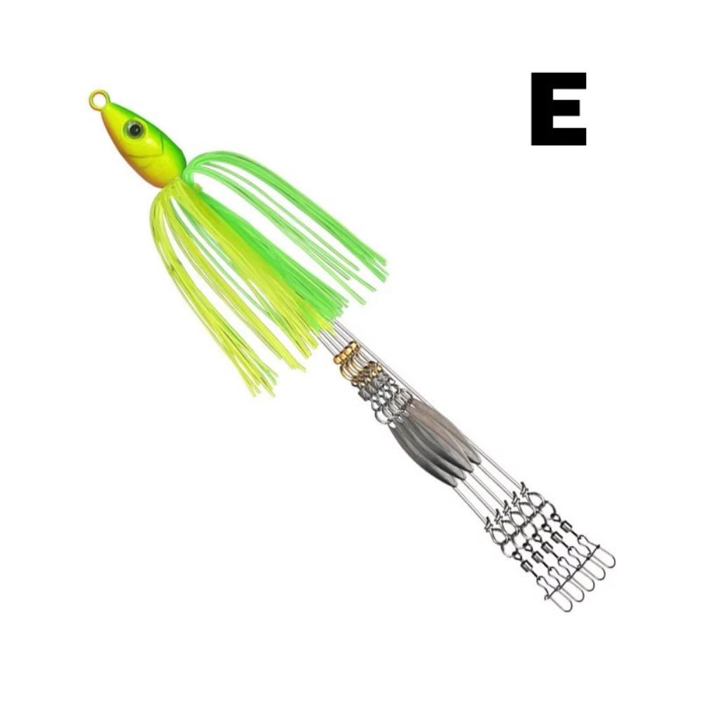 

Джигінговий М який Свімбейт Парасолька Набір Морських Рибальських Приманок Нова Алабамська Оснастка Рибальська Приманка E