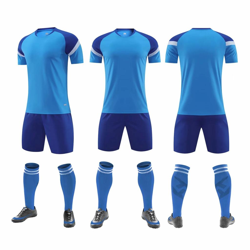 Football Uniform Set, Men'S Personality Team Uniform, Football Sports Training Clothing, Children'S Short Sleeve Football Clothes