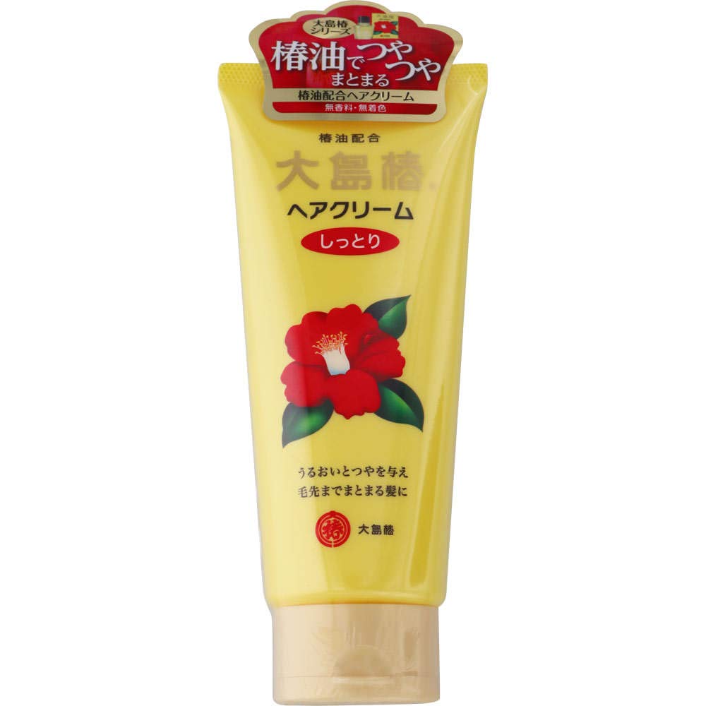 Oshima Tsubaki Hair Cream Moisturizing x 2 sets