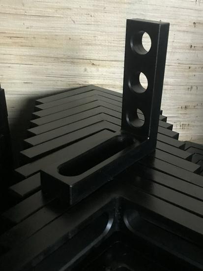 Adjustable Welding Platform: Flat Fixture Jigs, Positioning Ruler, Square Clamp, Lock Pin