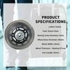 Luggage Suitcase Screw Replacement Wheels Inline Skate PU Wheels Repair Accessories Caster For Enhances Durability