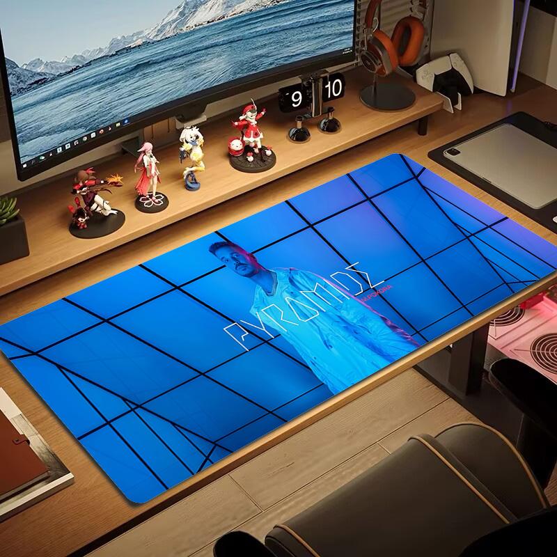 M.Pokora Color Mouse Pad Large Gaming Table Cushion Non-slip Laptop Tablet Big Mousepad XXL Mat Mini PC Playmat With Lock edge