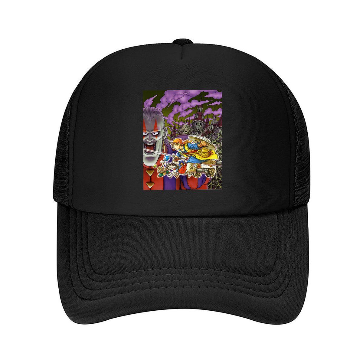 Anime Repeat Manga - Inspired, Fantasy Quest Art Design Mesh Baseball Cap One Size