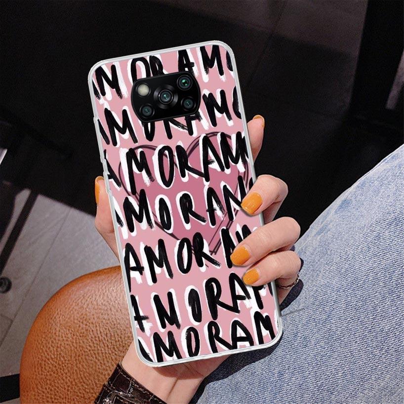 AMOR This Is Love Phnoe Case for Xiaomi Poco X5 X6 X7 Pro X4 Gt F7 Ultra M8 M7 Redmi 15C 15 13C 13 12C 12 Unique Cover Coque Poc