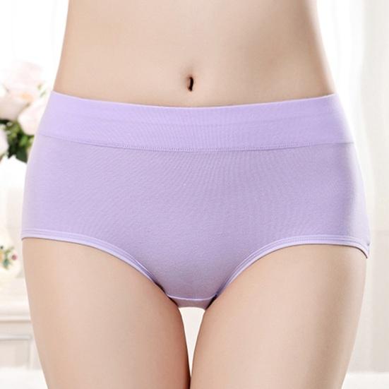 Cotton Underwear for Women Soft Breathable Mid Rise Hipster Panties Full Coverage Ladies Stretch Briefs