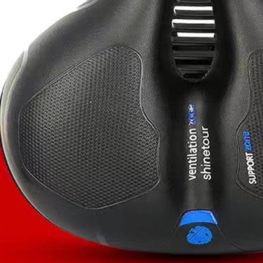 Bicycle Saddle Bike Seat Cushion Breathable Shock Absorbing Cycling for Mountain