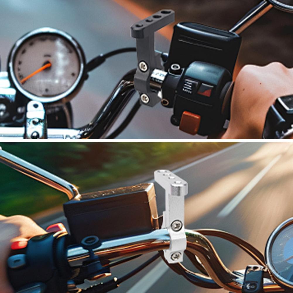 Multifunktionale Motorrad-Lenkerverlängerung Halterung Telefon GPS Halter Klemme am Lenkschaft Ständer Motorradzubehör