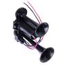 600DB Dual Trumpets, Super Loud Horns Kit with Compressor Universal for 12V Cars Motorcycles Trucks Trains Boats