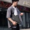 TS JYL laptop bag,Business Laptop Bag Nylon Solid Color Document Bag Fashion Handbag
