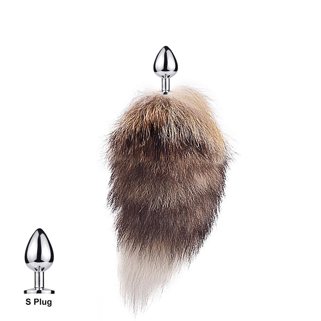 Furry for Keychain Fox Tail Cat Small Props Real Hair Small Tail Removable Pendant Keychain for Women