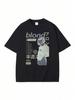 Cel mai Bun Rapper Celebru Frank Tricou Bărbat Blond Hip Hop Tricou Mare Albastru Unisex Wounisex Modă Rap Tricouri Vintage StreetwearW
