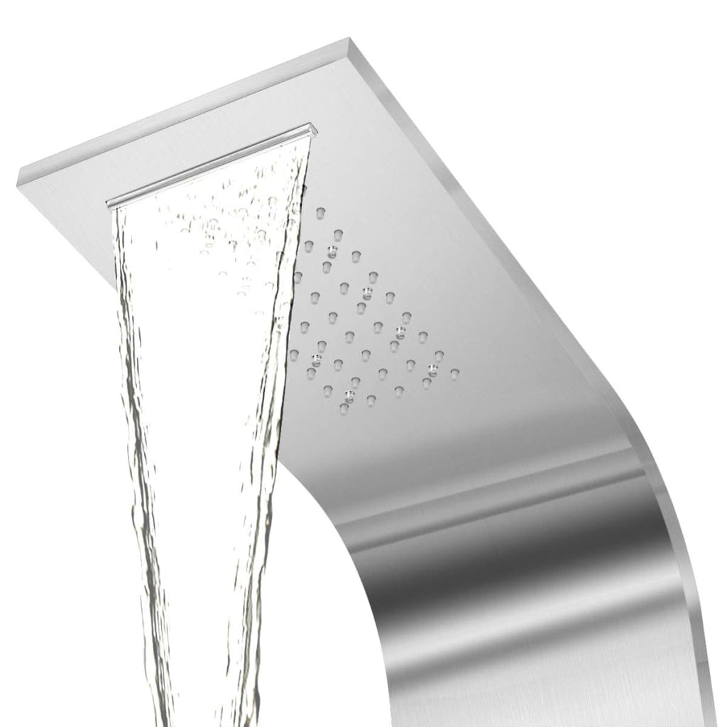 Stainless Steel Curved Shower Panel