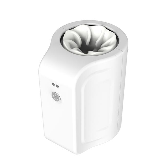 Automatische Rotation Vagina Cup Doppel Kanal Weiche Silikon Realität Vagina Masturbation Maschine Erwachsene Sex Spielzeug für Männer