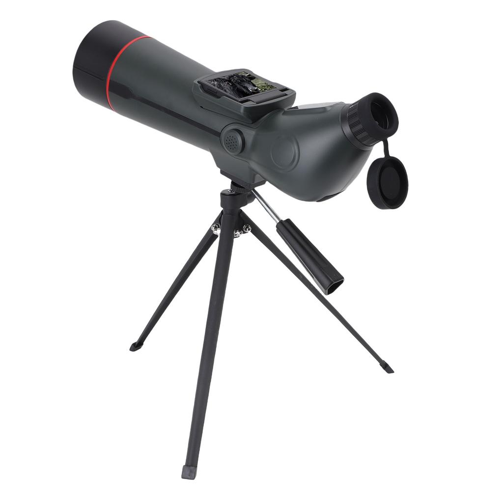 Spotting Scope with Tripod 4K Spotter Scope 18x Digital Zoom Dual Screen 4500mAh Battery for Bird Watching Wildlife