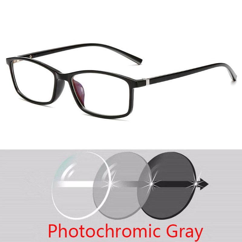 Men Vintage Small Rectangular Finished Myopia Glasses Students Fashion Optical Prescription Eyeglasses Frame 0 To -6.00
