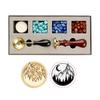 Retro Letters Wax Seal Stamp Set Handmade DIY Envelope Seal Holiday Gift