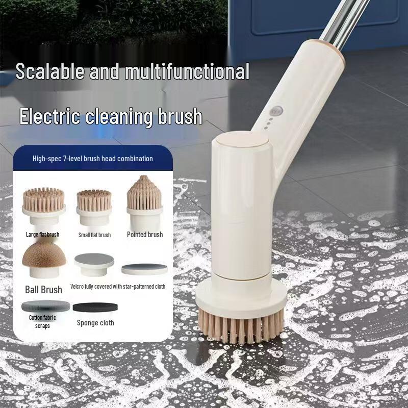 Wireless Electric Telescopic Cleaning Brush