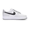 Nike Air Force 1 Coverage Slip Resistant Low Top Skateboard Shoes Men's Gray White Black FJ4146-100(Team59-)
