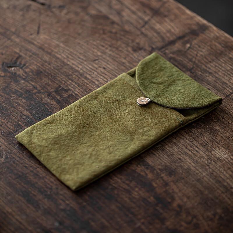 Tie-dye canvaspåse för teceremoniverktyg