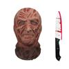 Scary Design Cosplay Mask Stretch Mesh Horror Mask Ghost Face Full Face Mask  Performance Show