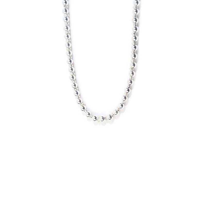 SEWNSWEN SILBER 5mm GEMISCHTER PERLENHALSKETTE