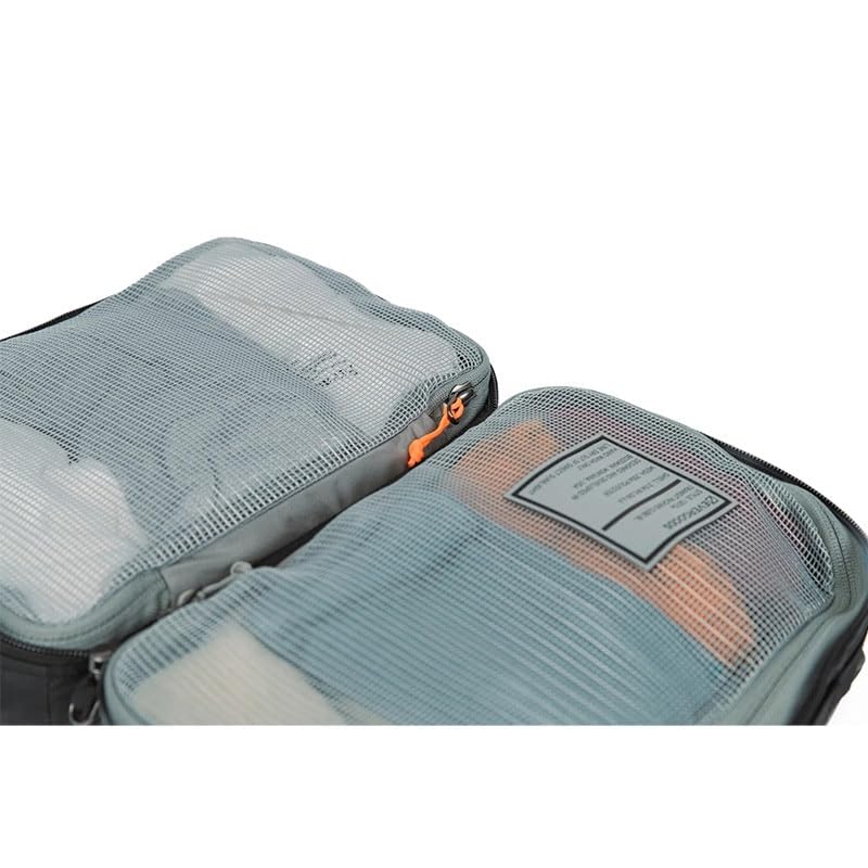 EVERGOODS TPC8 Transit Packing Cube 8L Black Travel Storage Lightweight and Perfect for Business or as a Day Gift Pouch, Compact, Travel, Trips,