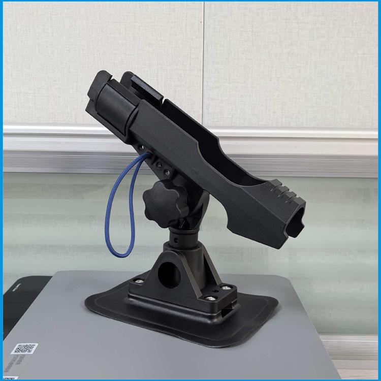 Inflatable Boat Kayak Fishing Rod Holder with Fixed Base, Marine Fishing Gear Accessories