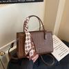 Borsa alla Moda Quadrata Piccola, Tracolla Singola, Elegante Piccola Borsa a Tracolla