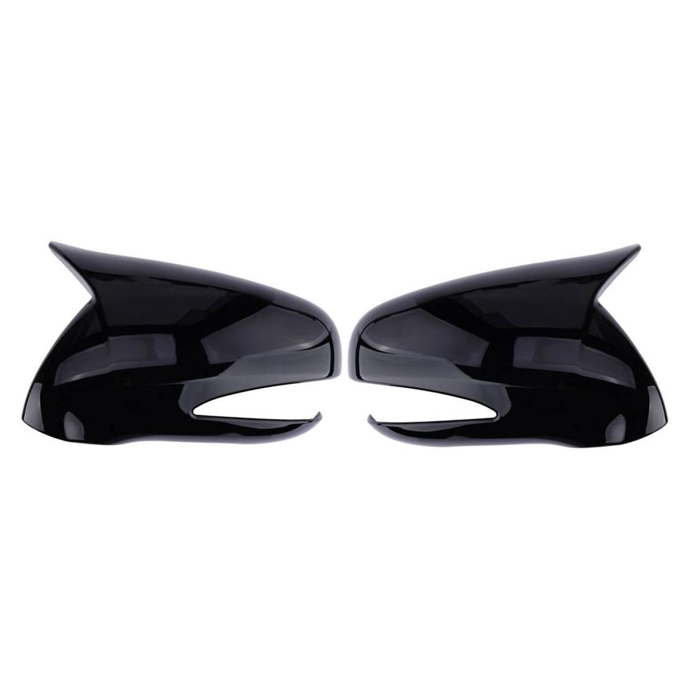 For 2006-2012 Lexus IS IS250 IS350 ISF Glossy Blcak Rearview Mirror Cover Cap