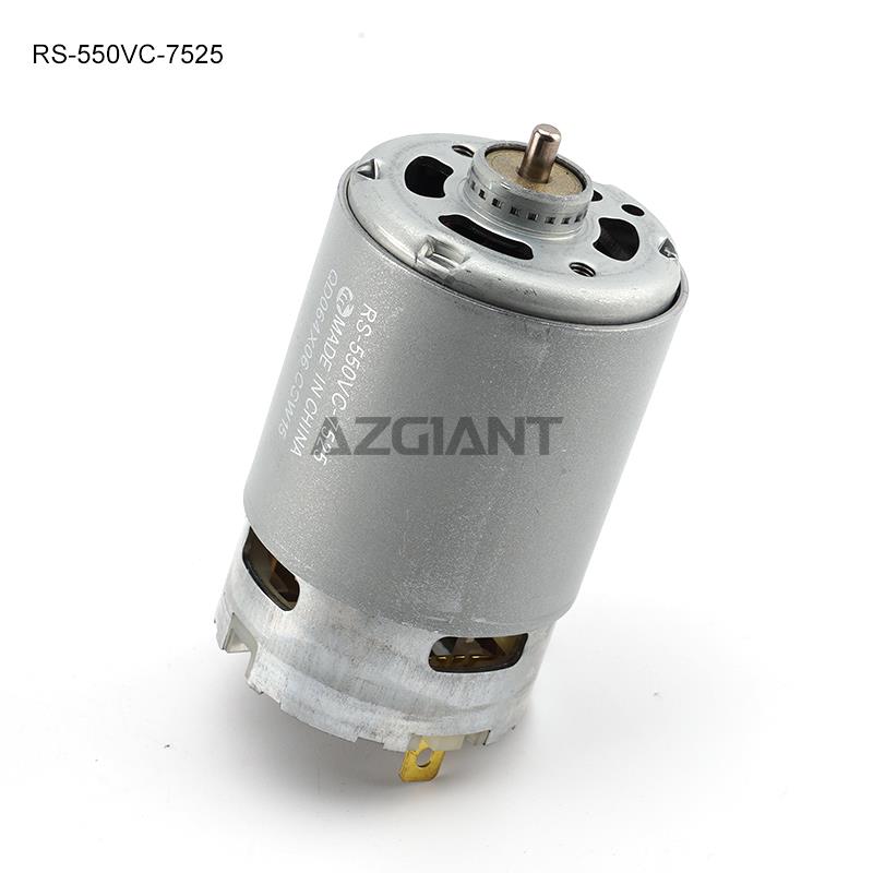 Do oryginalnego RS-550VC-7525 5V12V14V Silnik o dużej mocy i dużej prędkości Pojazd modelowy DIY Silnik z magnesami stałymi Potężna maszyna 550 DC 8520