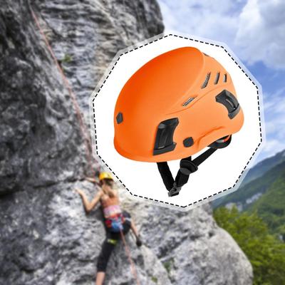 Outdoor-Helm Multifunktionaler Schutzhelm für Bauarbeiten, Höhlenforschung, Suche, Wandern