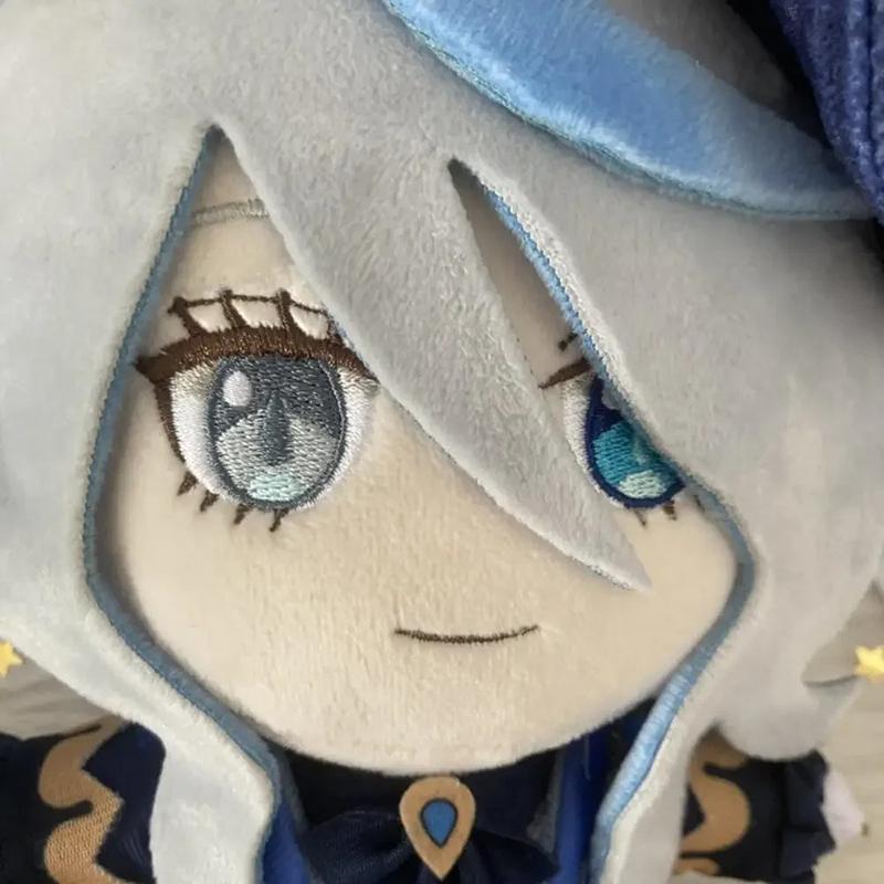 20cm Genshin Impact Furina Plush Toys Doll Lovely Pillow Water God Christmas New Year Birthday for Kids Gifts